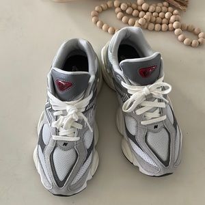 9060 new balance RAINCLOUD Castlerock+ white grey grey the cutest sneaks